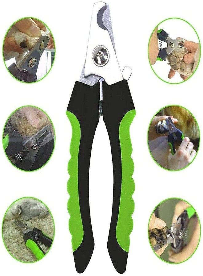 TRADESK Anky Professional Dog & Cat Nail Clippers, Black Pet Grooming Tool for Thick Nails, Easy-to-Cut Small Animals Large Nail Cutter - Image 4
